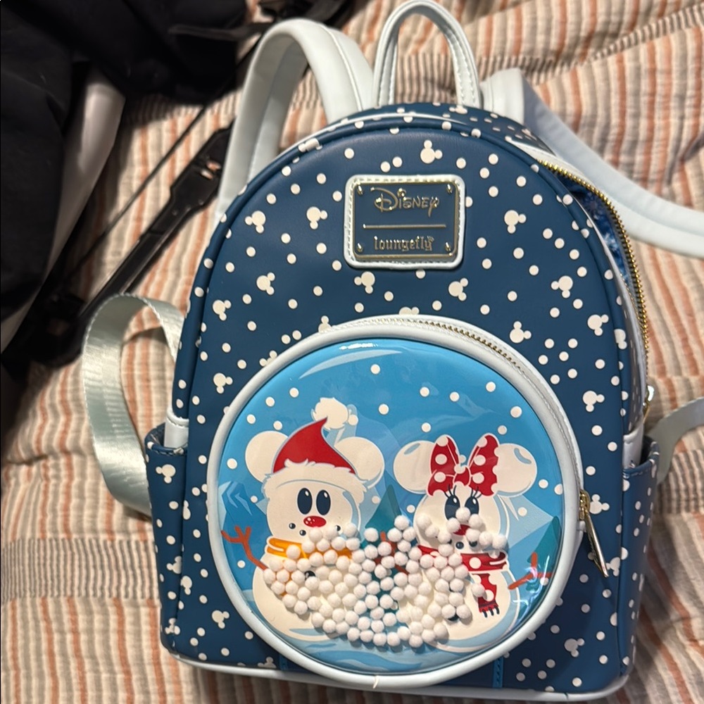 Disney Loungefly Blue Backpack